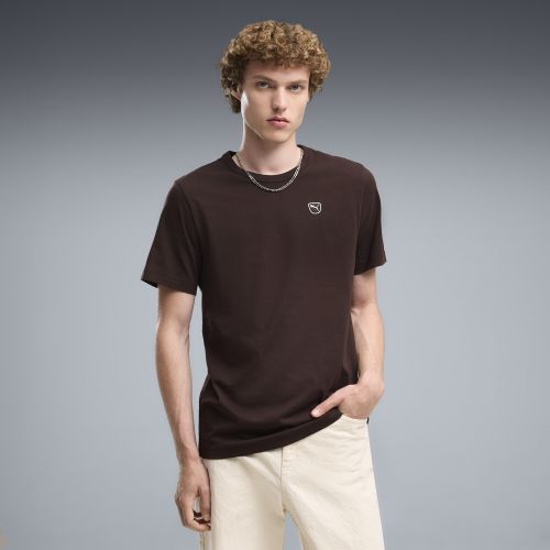 T-shirt da uomo Essentials Elevated, Accessori, Marrone, S - PUMA - Modalova