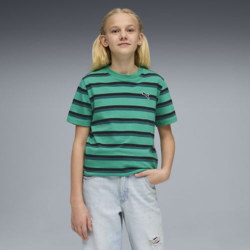 Camiseta de rayas Essentials juvenil, Ropa, Verde, 15-16Y - PUMA - Modalova