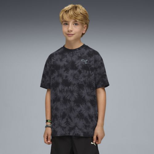 Camiseta holgada Essentials tie-dye juvenil, Ropa, Negro, 7-8Y - PUMA - Modalova
