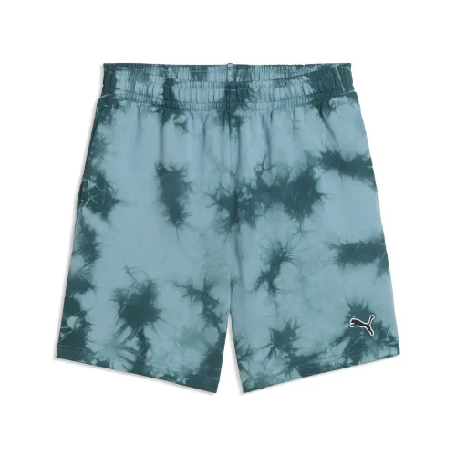 Shorts holgados Essentials tie-dye juveniles, Accesoiros, Verde, 15-16Y - PUMA - Modalova