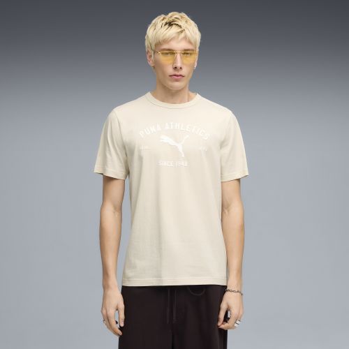 Camiseta estampada Class para hombre, Ropa, Blanco, S - PUMA - Modalova