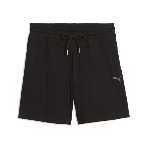 Shorts a vita alta HER 5" da donna, Accessori, Nero, S - PUMA - Modalova
