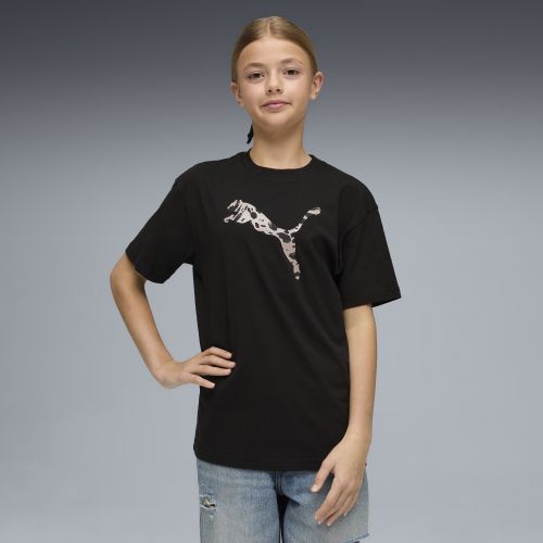 Camiseta Essentials Graphics Animal juvenil, Accesoiros, Negro, 7-8Y - PUMA - Modalova