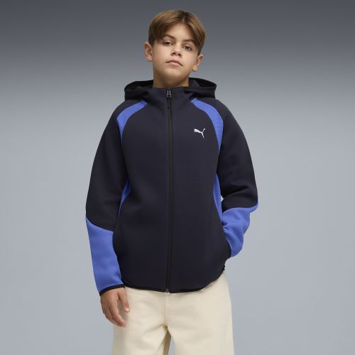 Felpa con cappuccio e zip integrale Evostripe da ragazzo, Accessori, Blu, 7-8Y - PUMA - Modalova