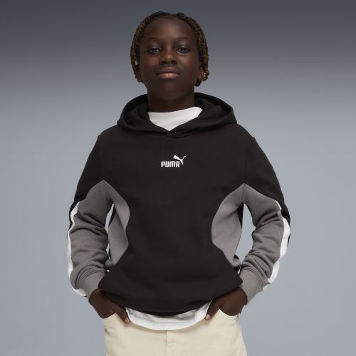 Felpa con cappuccio Essentials Block per ragazzi, Accessori, Nero, 15-16Y - PUMA - Modalova