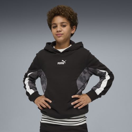 Sudadera de camuflaje con capucha Essentials juvenil, Accesoiros, Negro, 15-16Y - PUMA - Modalova