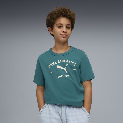 Camiseta estampada Class juvenil, Accesoiros, Verde, 15-16Y - PUMA - Modalova