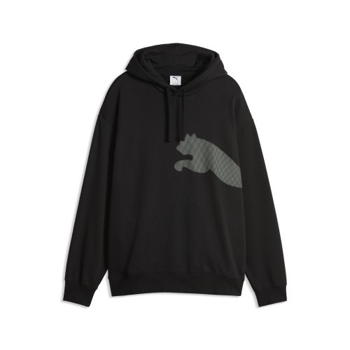Felpa con cappuccio e logo Big Cat Essentials da uomo, Accessori, Nero, S - PUMA - Modalova