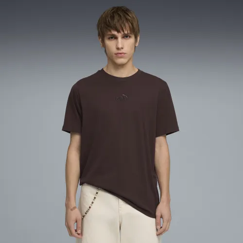 Essentials Small No.1 Logo T-Shirt Men in Brown () | Size Medium - PUMA - Modalova