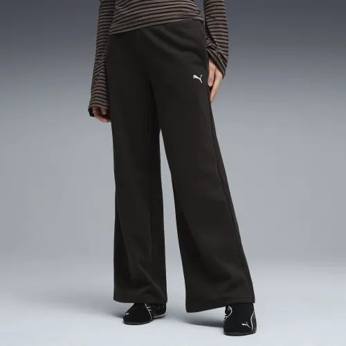 Pantalones de pernera ancha Essentials para mujer, Ropa, Negro, S - PUMA - Modalova