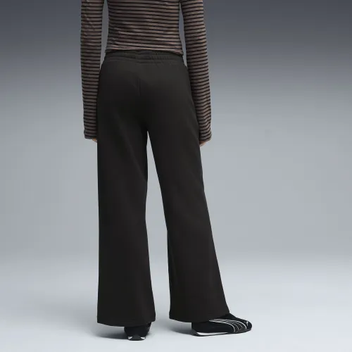 Pantalones de pernera ancha Essentials para mujer, Ropa, Negro, S - PUMA - Modalova