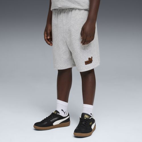 Shorts holgados Essentials Logo Lab juveniles, Accesoiros, Gris, 7-8Y - PUMA - Modalova