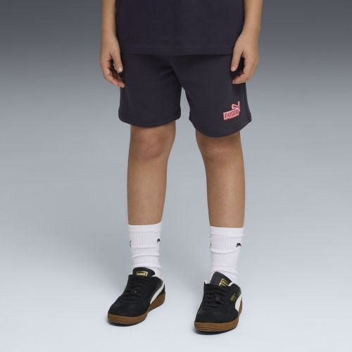 Shorts con logo Essentials Lab dal taglio morbido per ragazzi, Accessori, Blu, 7-8Y - PUMA - Modalova