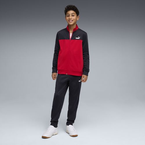 Chándal con bloques de color juvenil, Ropa, Rojo, 7-8Y - PUMA - Modalova