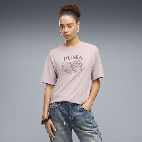 Graphics Relaxed Charm T-Shirt Women in Pink | Size Large - PUMA - Modalova