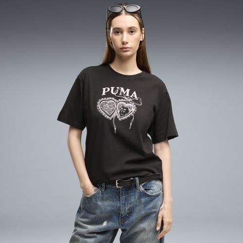 Graphics Relaxed Charm T-Shirt Women in | Size Large - PUMA - Modalova