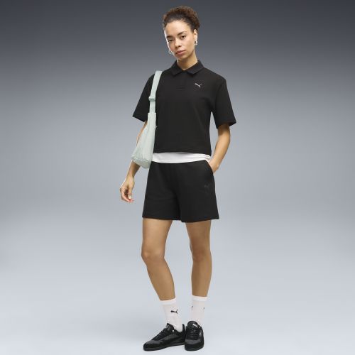Shorts a vita alta Essentials Elevated da donna, Accessori, Nero, S - PUMA - Modalova