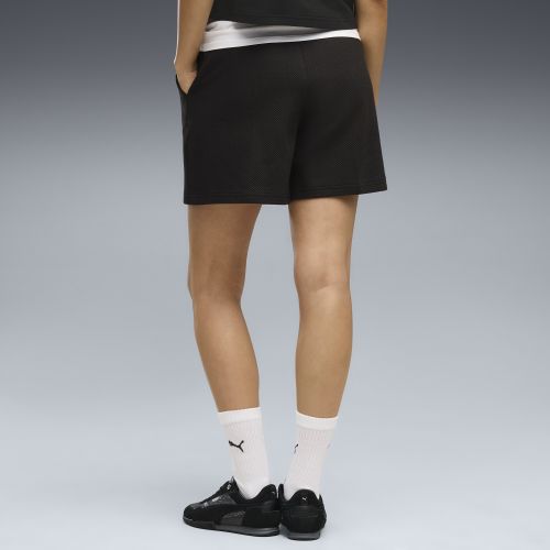 Shorts a vita alta Essentials Elevated da donna, Accessori, Nero, S - PUMA - Modalova