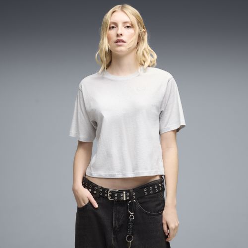 Class Relaxed Graphic T-Shirt Women in White | Size Large - PUMA - Modalova