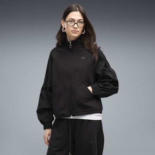 Giacca con zip HER dal taglio morbido da donna, Abbigliamento, Nero, S - PUMA - Modalova