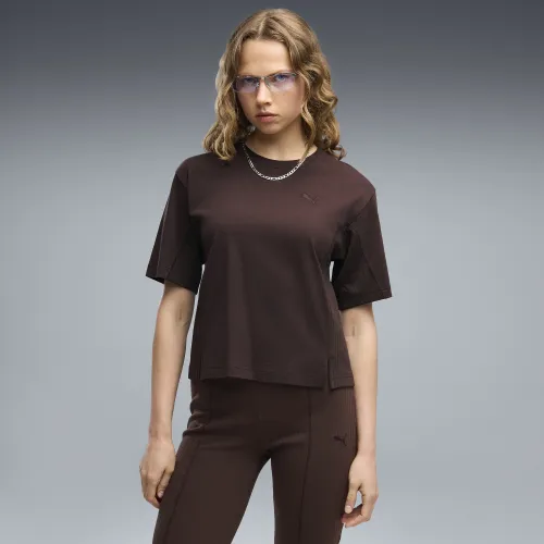 HER Relaxed T-Shirt Women in Brown | Size Large - PUMA - Modalova
