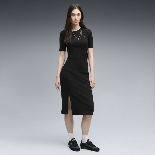 HER Slim Geripptes Kleid Damen, Kleidung, , S - PUMA - Modalova