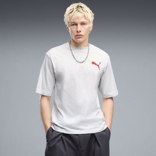 Camiseta Graphics Utility de ajuste cuadrado para hombre, Ropa, Blanco, S - PUMA - Modalova