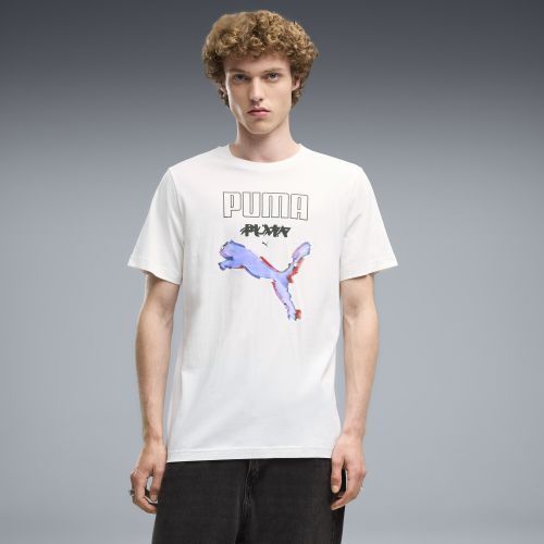 Graphics Cyber T-Shirt Men in | Size Large - PUMA - Modalova