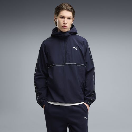 Felpa con zip Class dal taglio morbido da uomo, Accessori, Blu, S - PUMA - Modalova
