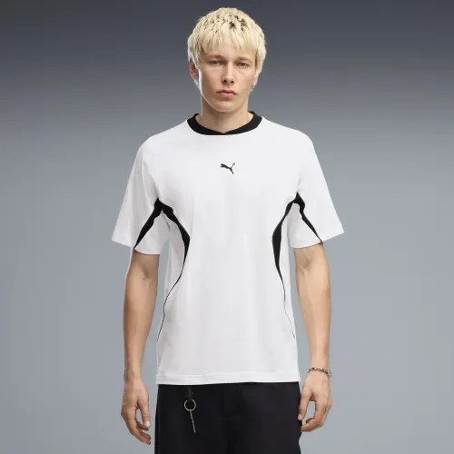 Sport Relaxed Colourblocked T-Shirt Men in | Size Large - PUMA - Modalova