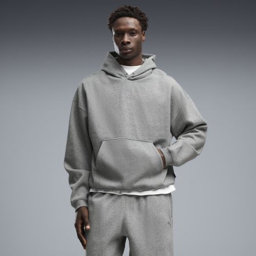 Fundamentals Fleece Hoodie Men in Gray () | Size 3XL - PUMA - Modalova