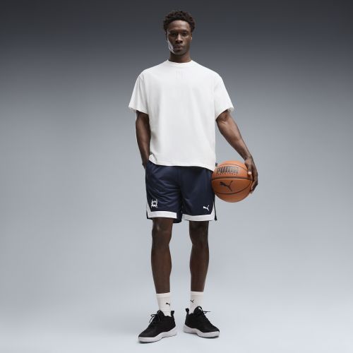 Fundamentals Mesh 8" Basketballshorts Herren, Kleidung, , S - PUMA - Modalova