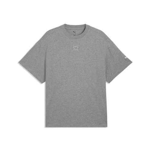 T-shirt oversize Fundamentals da uomo, Accessori, Grigio, S - PUMA - Modalova