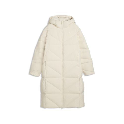 Hooded Down Puffer Coat Women in White () | Size Large - PUMA - Modalova
