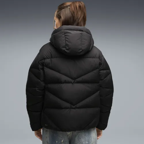 Chaqueta de plumón acolchada con capucha para mujer, Ropa, Negro, S - PUMA - Modalova