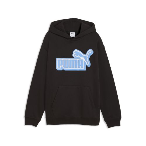 Sudadera con capucha Essentials Logo Lab de corte holgado juvenil, Accesoiros, Negro, 15-16Y - PUMA - Modalova