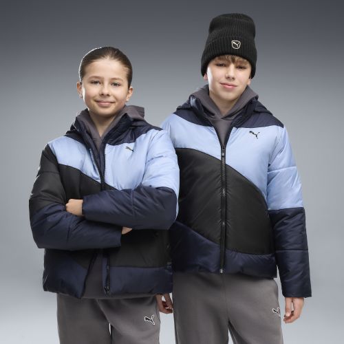 Chaqueta acolchada de corte holgado juvenil, Ropa, Azul, 4-5Y - PUMA - Modalova