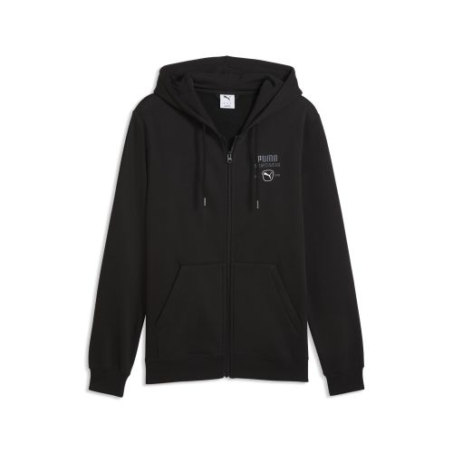 Class Graphic Full-Zip Fleece Hoodie Men in | Size Medium - PUMA - Modalova