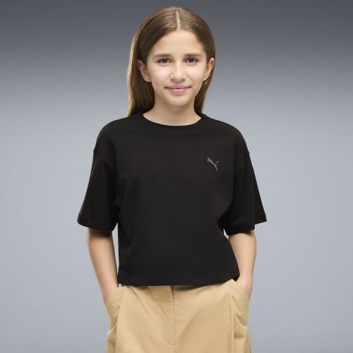 Camiseta estampada Class Relaxed Cropped juvenil, Accesoiros, Negro, 15-16Y - PUMA - Modalova