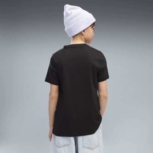 Camiseta Essentials Logo Lab juvenil, Accesoiros, Negro, 15-16Y - PUMA - Modalova