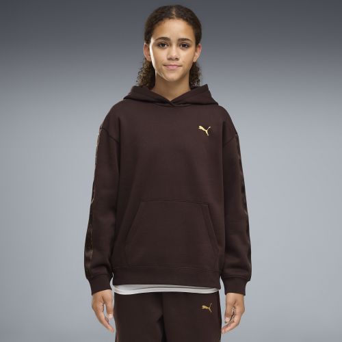 Sudadera con capucha Essentials Tape holgada juvenil, Accesoiros, Marrón, 15-16Y - PUMA - Modalova