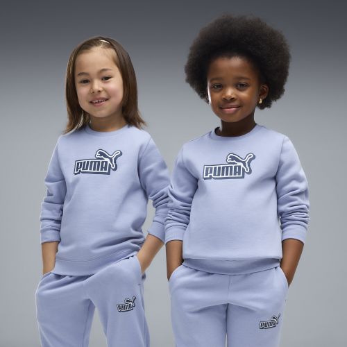 Tuta con logo Essentials Lab Crew per bambini, Abbigliamento, Blu, 4-5Y - PUMA - Modalova