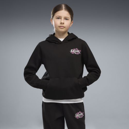 Sudadera con capucha estampada Essentials Nature 2.0 juvenil, Accesoiros, Negro, 15-16Y - PUMA - Modalova