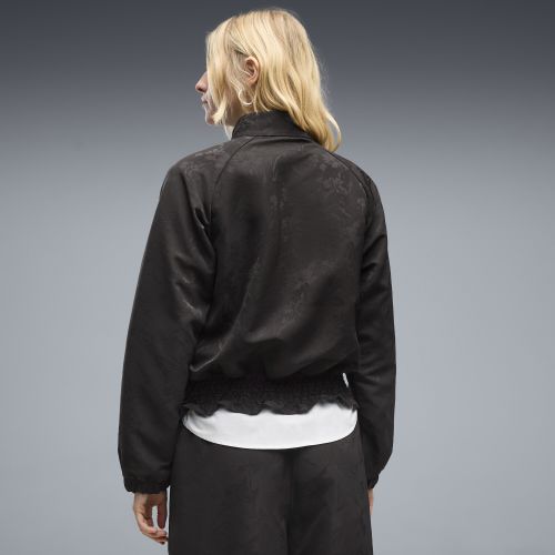 Chaqueta de chándal Essentials Elevated Darling para mujer, Ropa, Negro, S - PUMA - Modalova