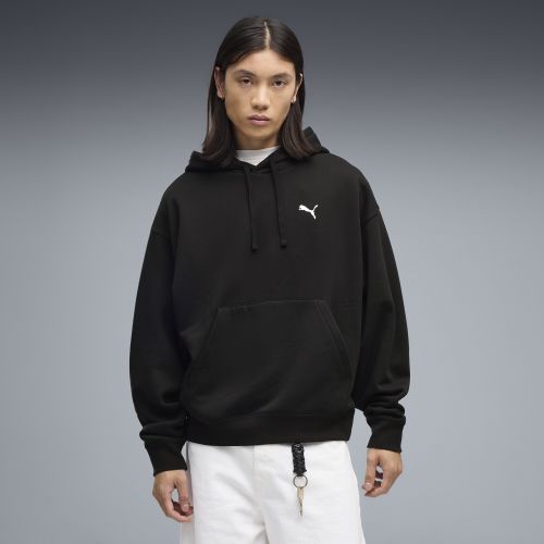 Felpa con cappuccio oversize Essentials da uomo, Abbigliamento, Nero, S - PUMA - Modalova