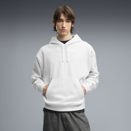 Essentials Oversized Hoodie Men in White | Size Large - PUMA - Modalova