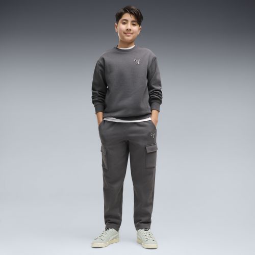 Chándal Essentials Elevated de corte holgado juvenil, Accesoiros, Gris, 15-16Y - PUMA - Modalova