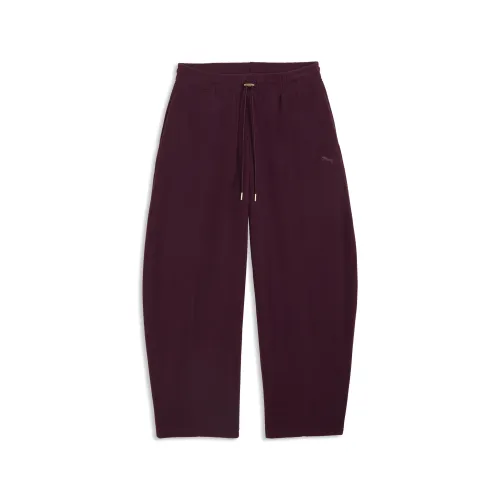 HER Relaxed Winterised Barrel Leg Pants Women in Red () | Size Large - PUMA - Modalova