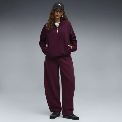HER Relaxed Winterised Barrel Leg Pants Women in Red () | Size Large - PUMA - Modalova
