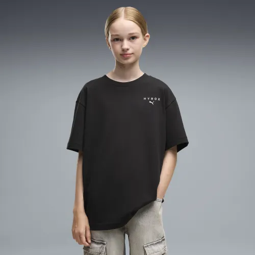 T-shirt x HYROX per ragazzi, Accessori, Nero, 15-16Y - PUMA - Modalova